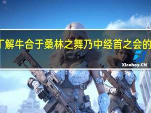 血疱丁解牛合于桑林之舞乃中经首之会的作用是什么