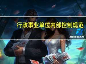 行政事业单位内部控制规范
