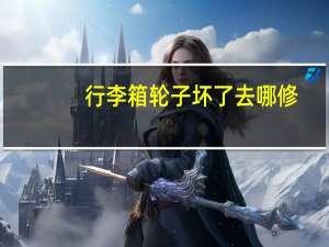 行李箱轮子坏了去哪修