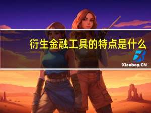 衍生金融工具的特点是什么