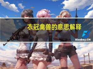 衣冠禽兽的意思解释（衣冠禽兽的意思）