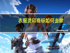 衣服烫印商标如何去除