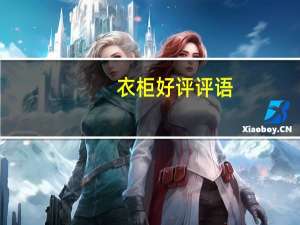 衣柜好评评语