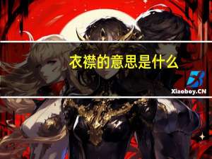 衣襟的意思是什么
