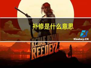 补修是什么意思
