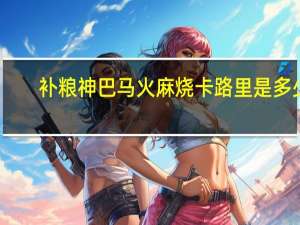 补粮神 巴马火麻烧卡路里是多少