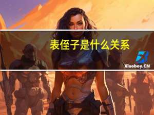 表侄子是什么关系