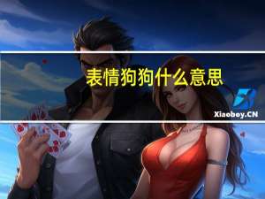 表情狗狗什么意思