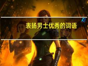 表扬男士优秀的词语