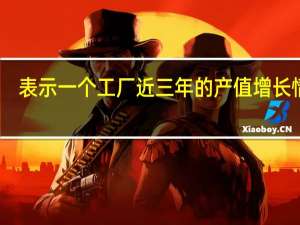 表示一个工厂近三年的产值增长情况，最好用