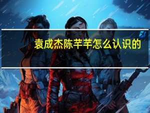 袁成杰陈芊芊怎么认识的