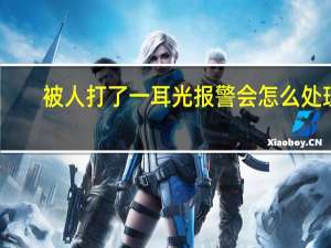 被人打了一耳光报警会怎么处理