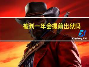 被判一年会提前出狱吗