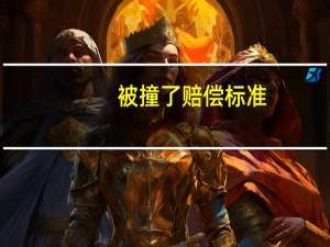 被撞了赔偿标准