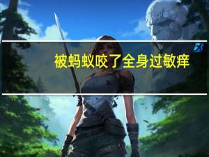 被蚂蚁咬了全身过敏痒（被蚂蚁咬了全身过敏怎么办）