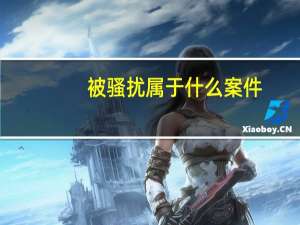 被骚扰属于什么案件