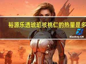 裕源 乐透 琥珀核桃仁的热量是多少