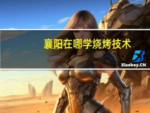 襄阳在哪学烧烤技术