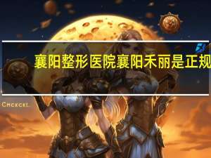 襄阳整形医院 襄阳禾丽是正规的嘛