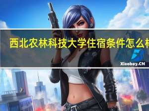 西北农林科技大学住宿条件怎么样啊