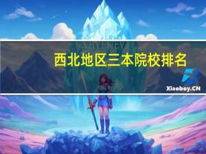 西北地区三本院校排名