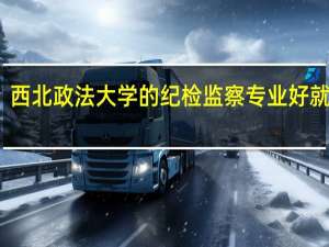 西北政法大学的纪检监察专业好就业吗