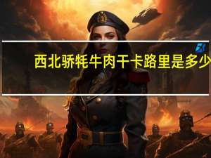 西北骄牦牛肉干卡路里是多少