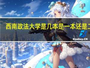 西南政法大学是几本 是一本还是二本