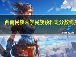 西南民族大学民族预科班分数线多少
