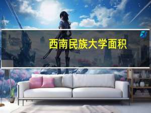 西南民族大学面积