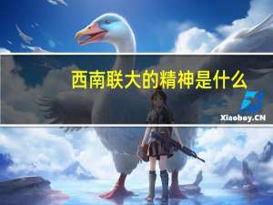 西南联大的精神是什么