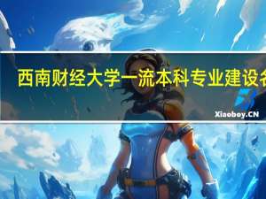 西南财经大学一流本科专业建设名单