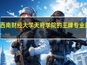 西南财经大学天府学院的王牌专业是什么