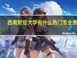 西南财经大学有什么热门专业推荐