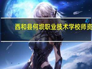 西和县何坝职业技术学校师资