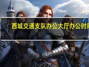 西城交通支队办公大厅办公时间