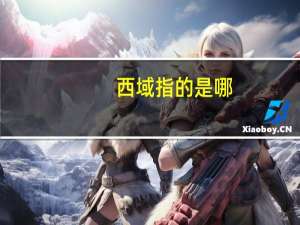 西域指的是哪