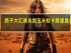 西子大汇 速冻甜玉米粒卡路里是多少