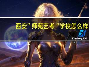西安”师苑艺考“学校怎么样