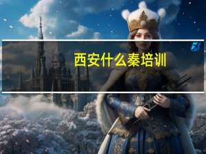 西安什么秦培训