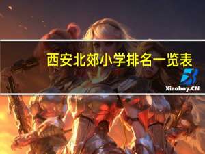 西安北郊小学排名一览表