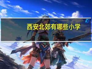 西安北郊有哪些小学