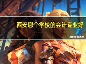 西安哪个学校的会计专业好