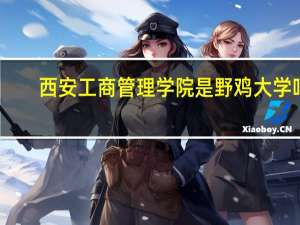 西安工商管理学院是野鸡大学吗