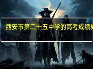 西安市第二十五中学的高考成绩如何