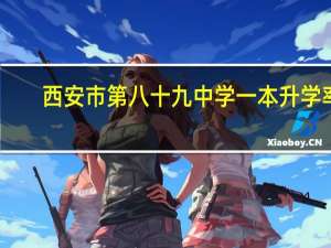 西安市第八十九中学一本升学率