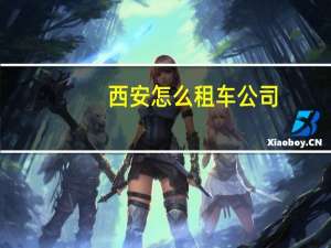 西安怎么租车公司