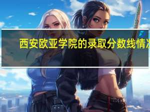 西安欧亚学院的录取分数线情况