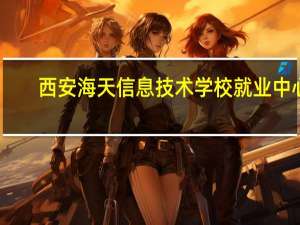 西安海天信息技术学校就业中心