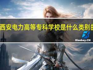 西安电力高等专科学校是什么类别的学校